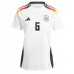 Camiseta Alemania Joshua Kimmich #6 Primera Equipación Replica Eurocopa 2024 para mujer mangas cortas